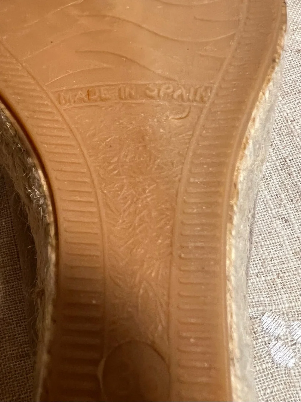Paseart Sz 6 Womens Made in Spain Crossband Wedge Espadrilles Sandals New